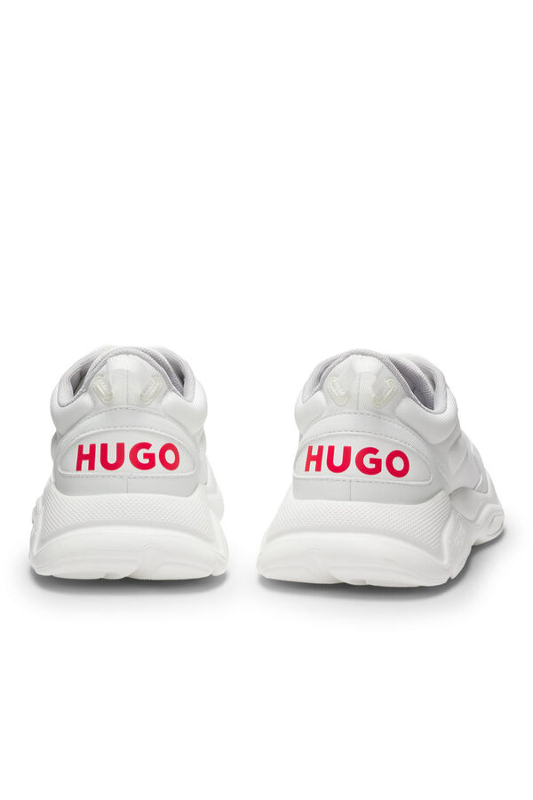 HUGO Chinelos de quarto contempor&acirc;neos Branco