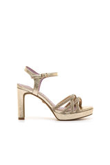 Maria Mare Acate heeled sandal Gold