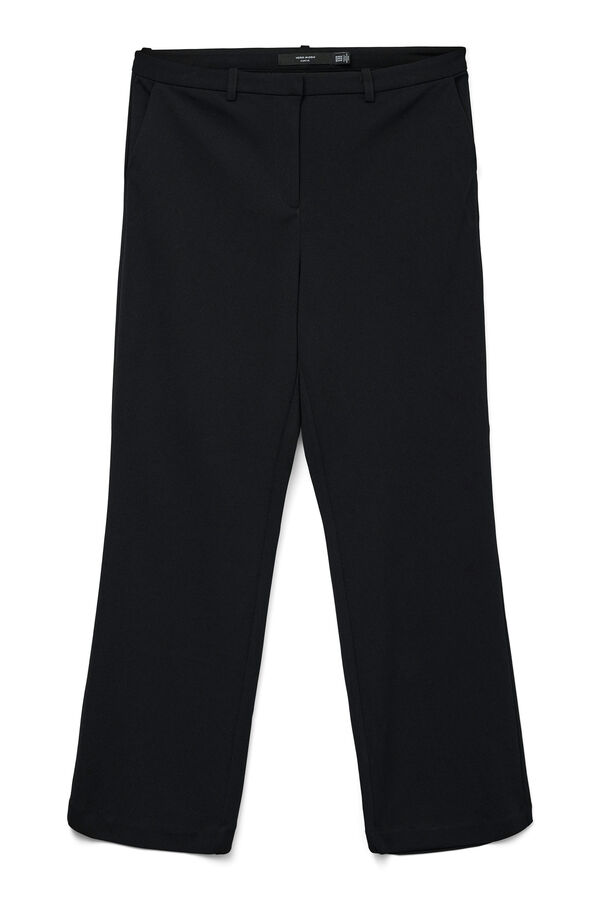 Vero Moda Curve Calça comprida reta curva Preto