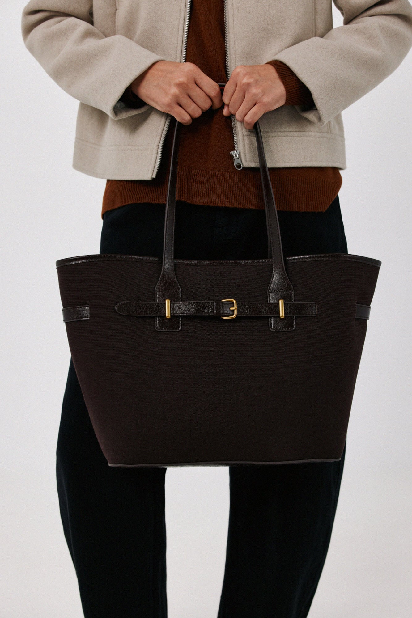 Cortefiel Canvas shopper bag