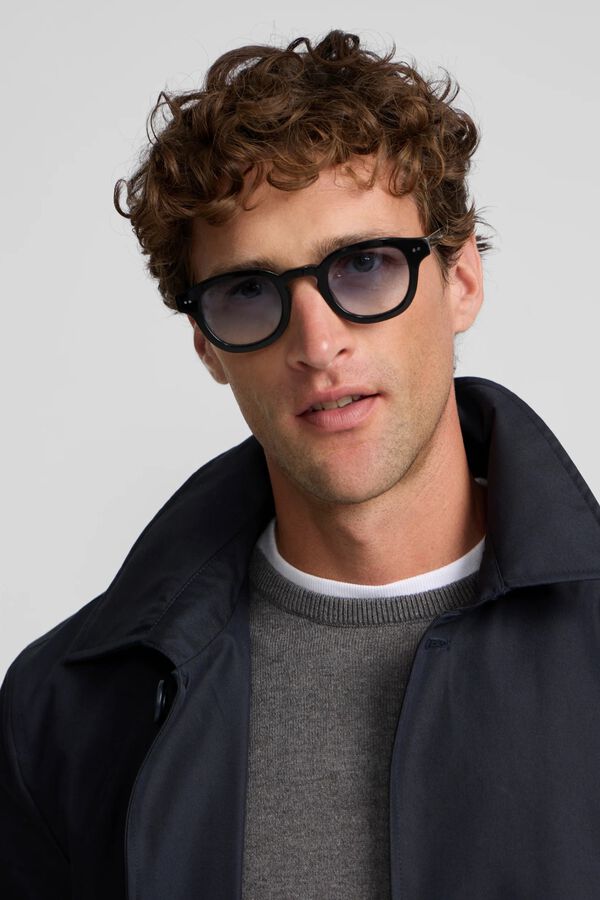 Silbon Short trench Navy