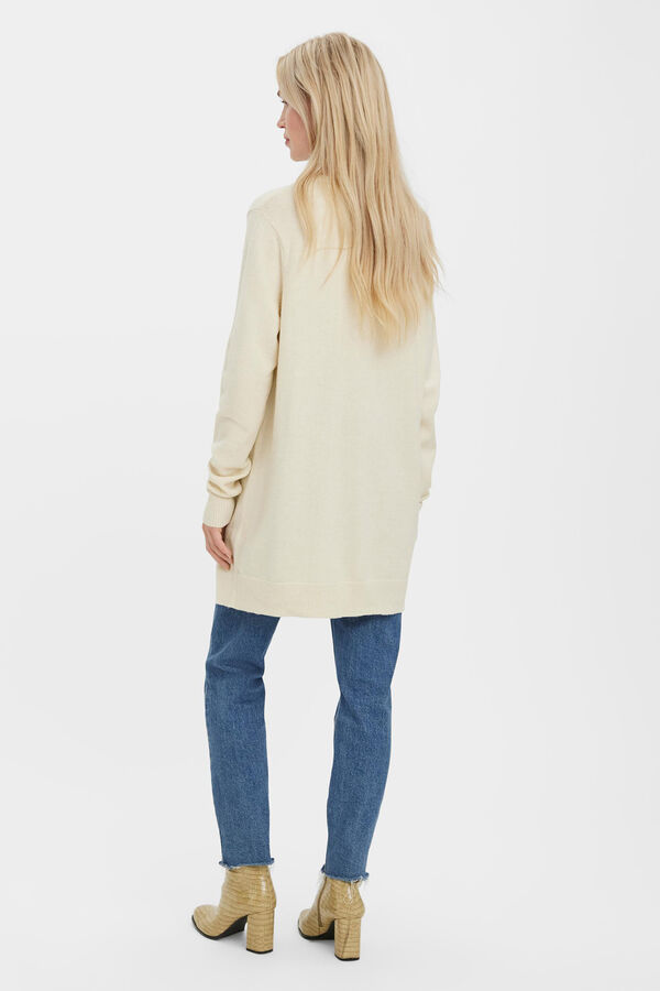 Vero Moda Casaco de malha básico Cinzento