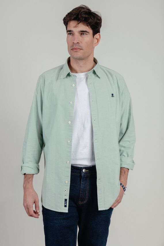 Camisa casual oxford