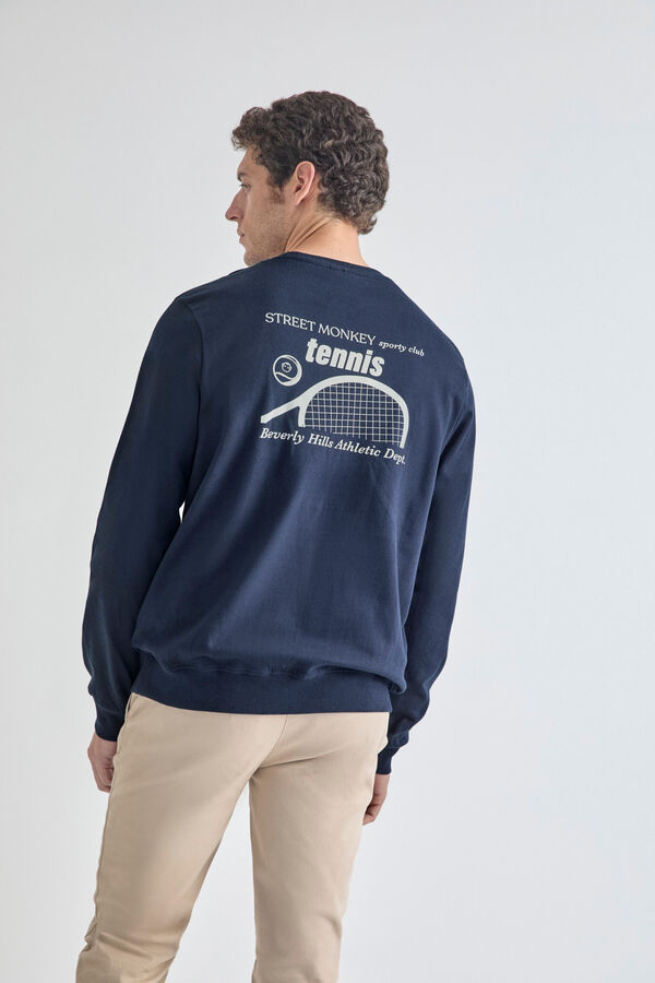 Street Monkey Sweatshirt  Azul