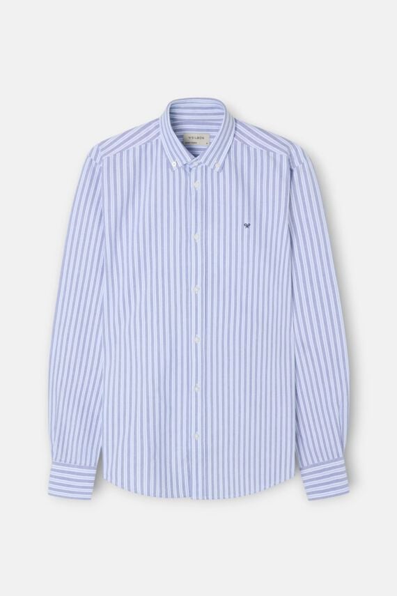 Camisa sport oxford raya bicolor