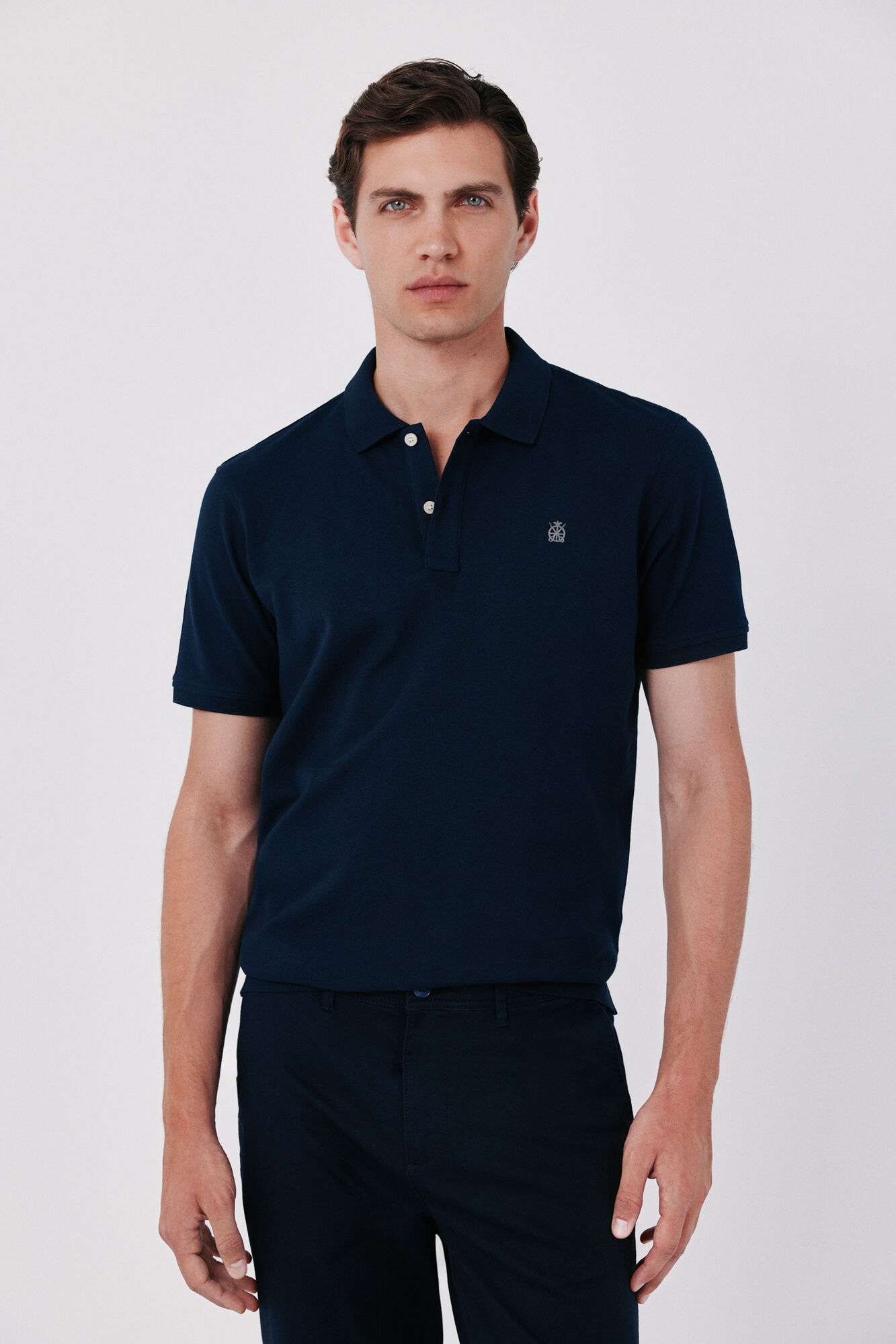 Cortefiel Piqu&eacute; slim polo shirt