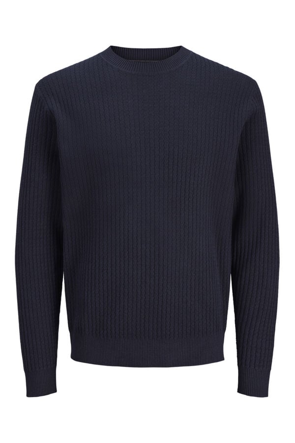 Jack & Jones Jersey básico de punto liso Azul marino