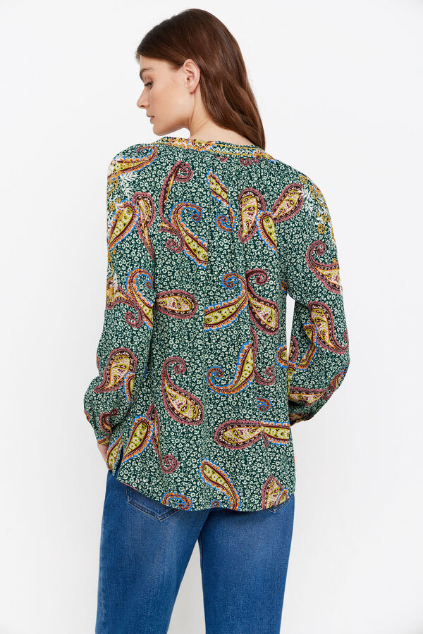 Cortefiel Fluid printed blouse Multicolour