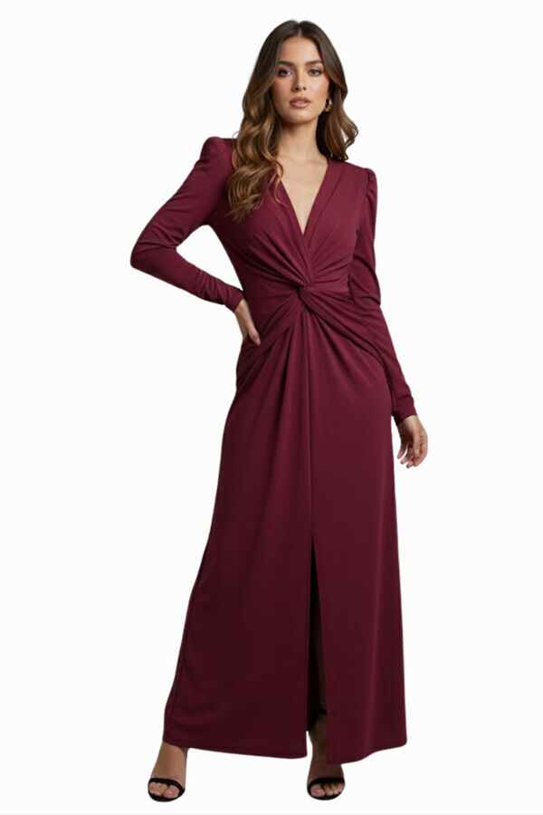 Cuplé Vestido midi de malha Granada