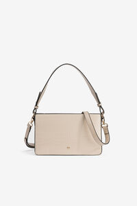 Vilanova Mala de ombro com efeito crocodilo