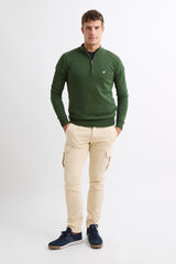 Williot Camisola Meia Fecho-Éclair Verde