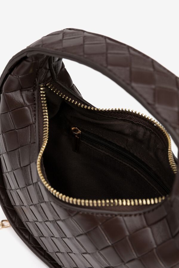 Vilanova Gold chain wallet Brown