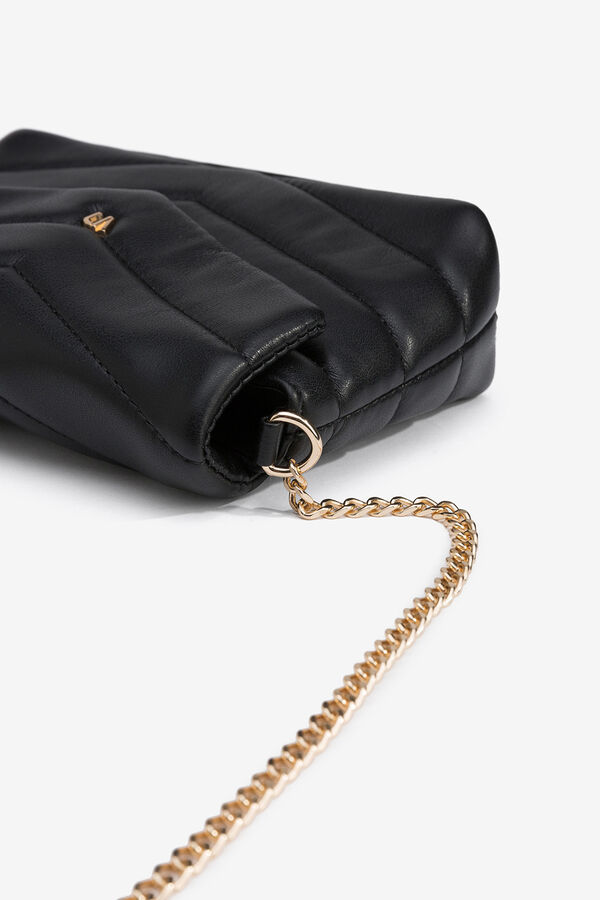 Vilanova Puffer crossbody handbag, bag Black