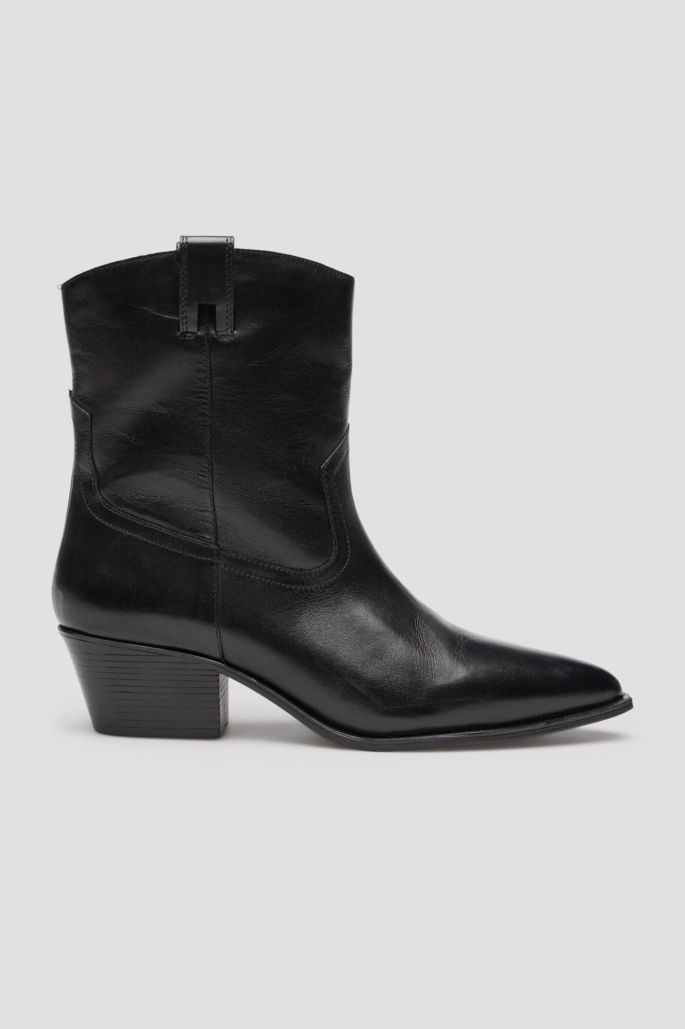 Cortefiel Leather ankle boot