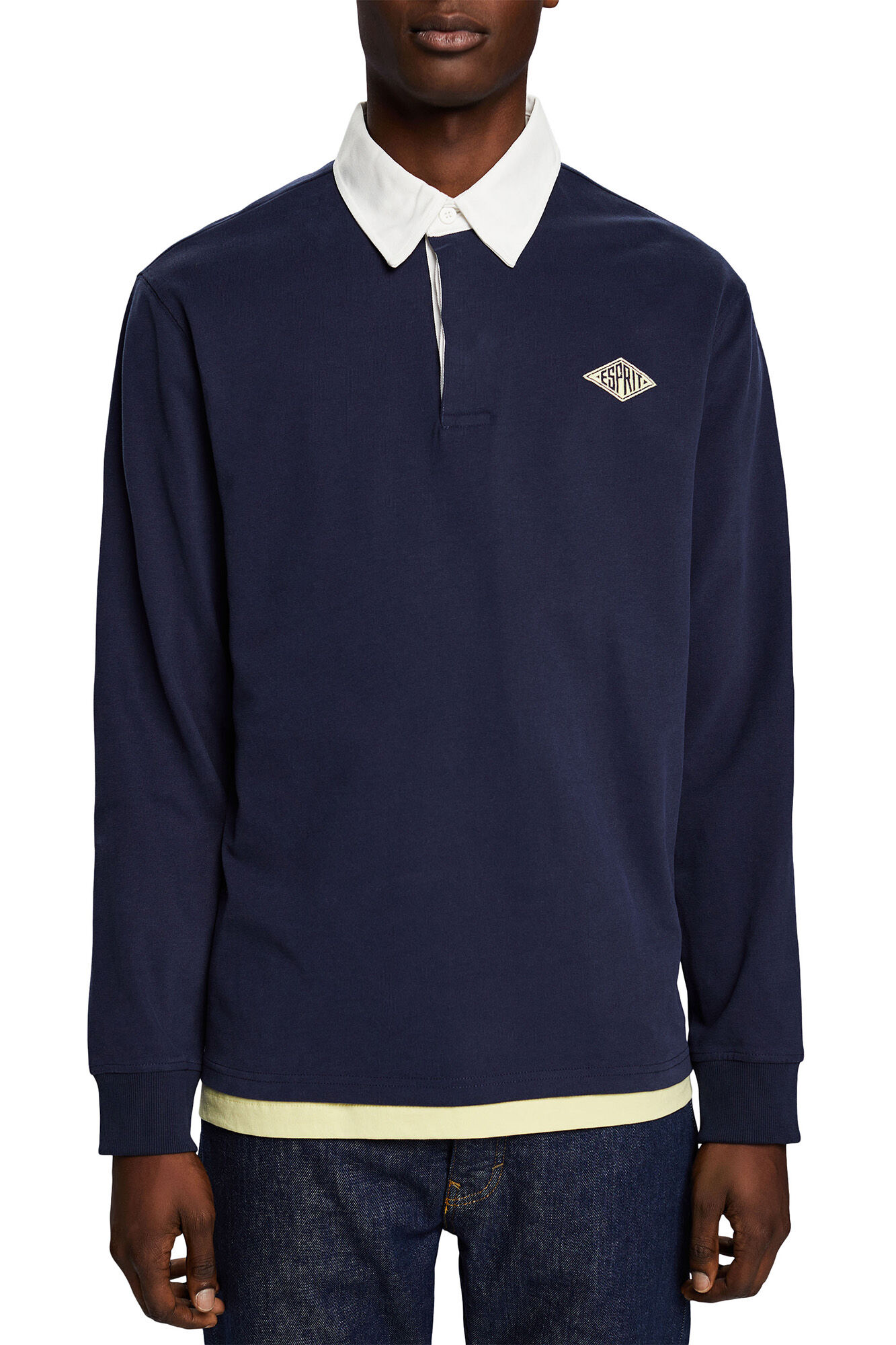 Polo manga larga cortefiel discount