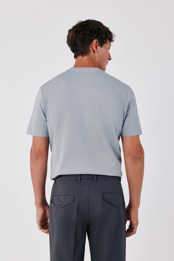 Cortefiel Basic T-shirt Grey