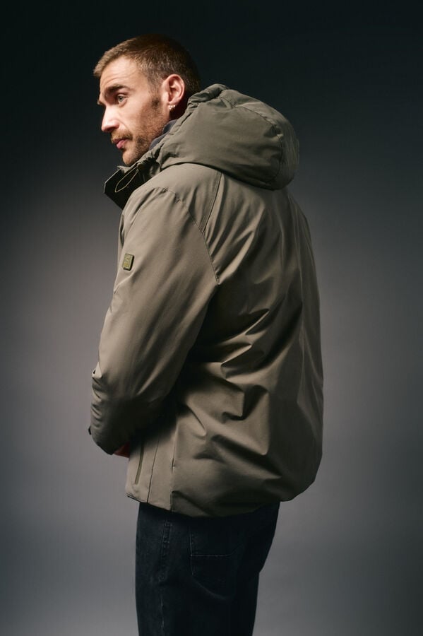 OOTO Parka acolchoada capuz Verde