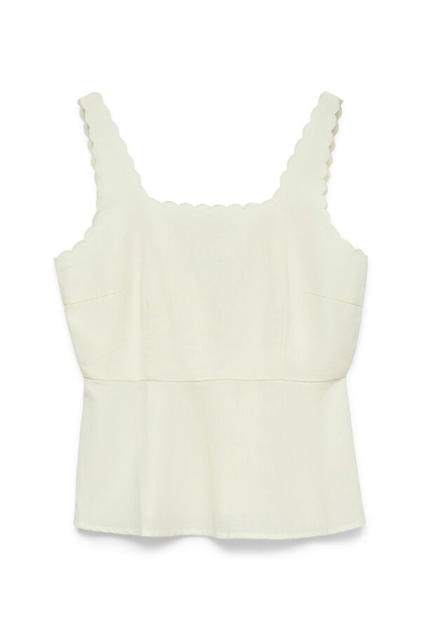 Vero Moda Top de al&ccedil;as Branco