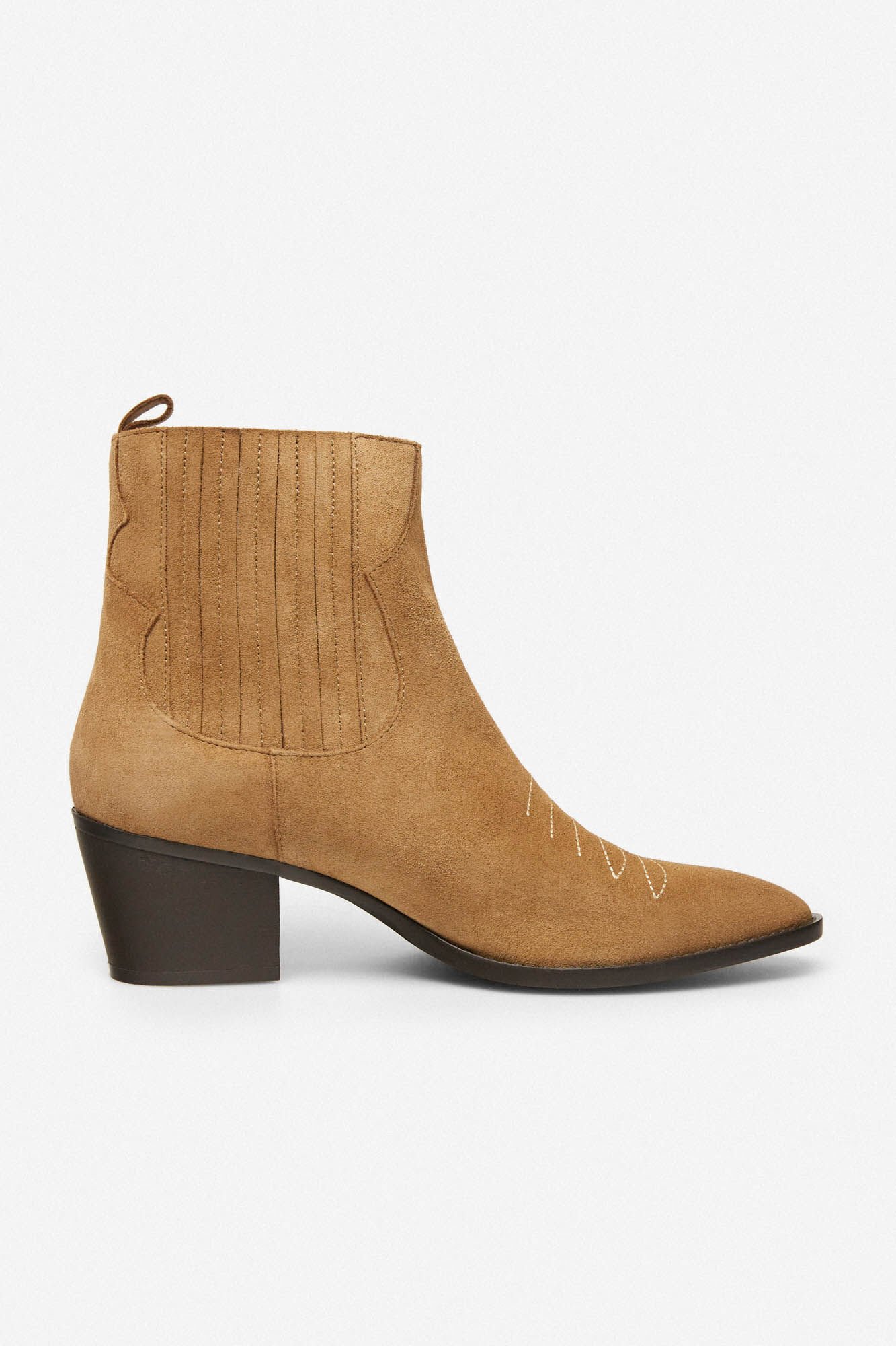 Botin de sales serraje mujer
