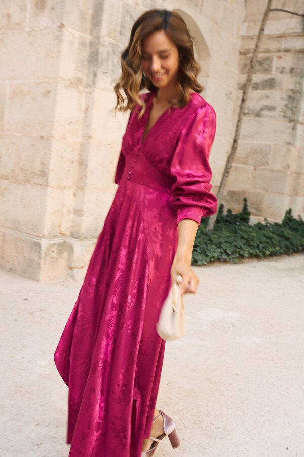Polín Et Moi Vestido com decote Biniara Granada