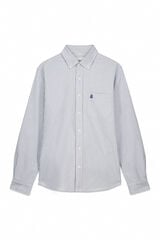 Cortefiel Camisa oxford rayas Azul marino