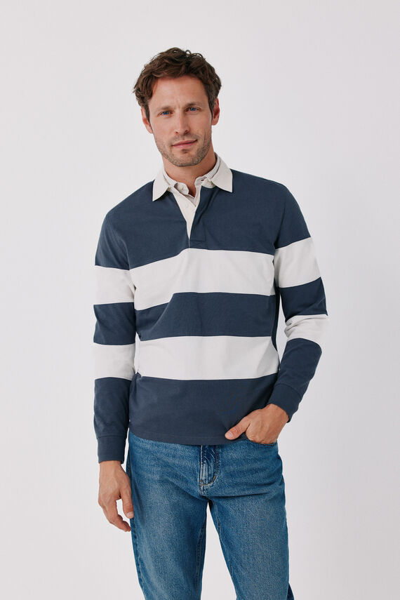 Polo rugby rayas