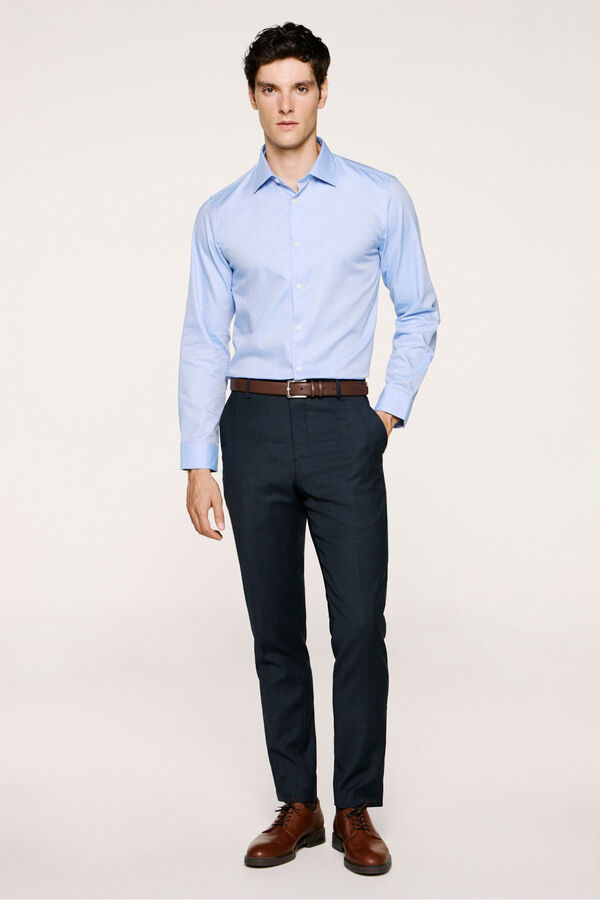Selected Camisa formal Slim Fit Azul