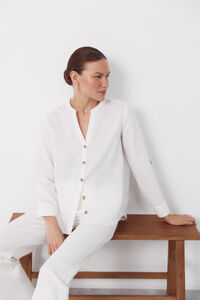 Cortefiel Mandarin collar shirt