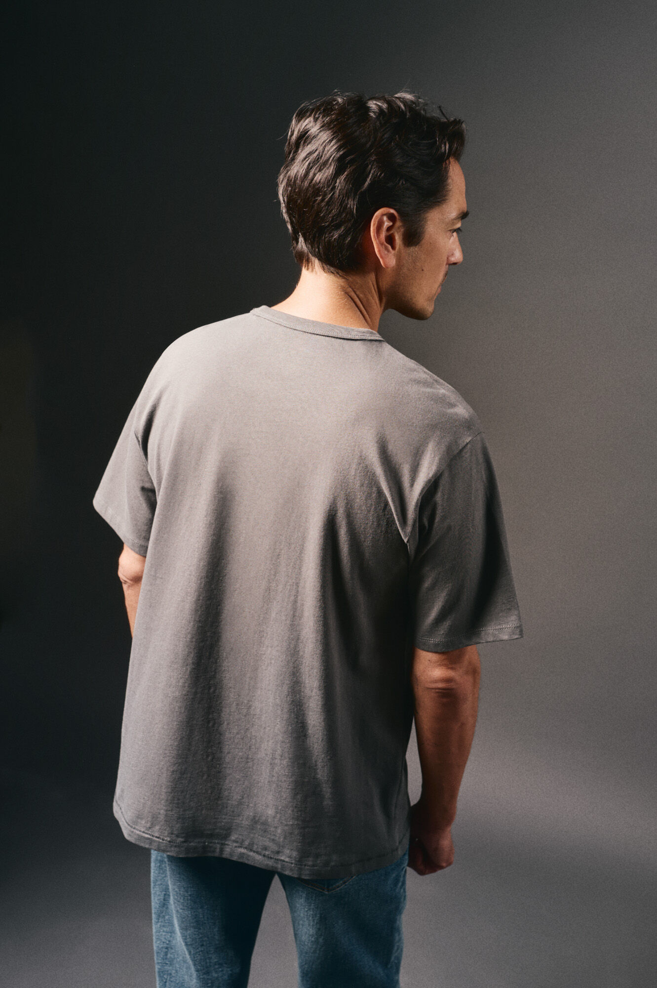 OOTO Camiseta gr&aacute;fica lavada