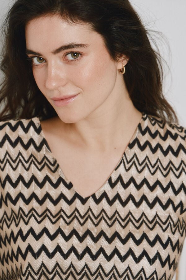 Vero Moda Top de manga curta Preto