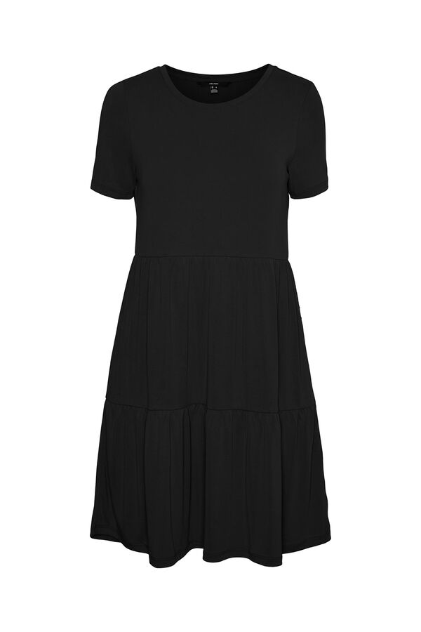 Cortefiel Short dress  Black
