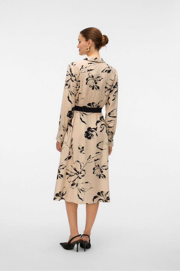 Vero Moda Vestido camisa esvoaçante  Cinzento