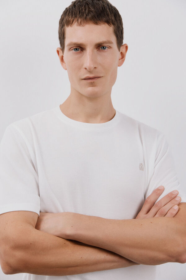Cortefiel Coolmax® T-shirt White