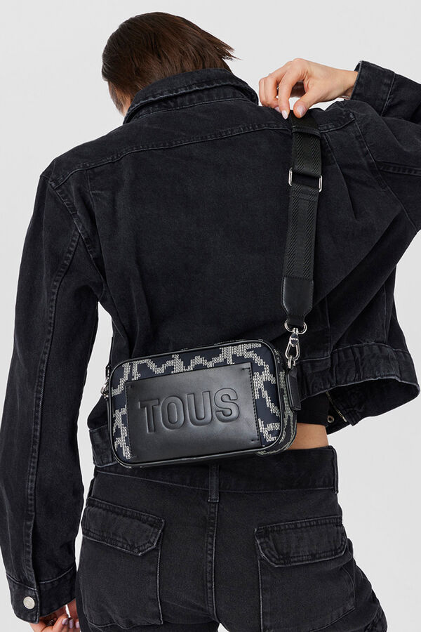 Tous Bandolera reporter Kaos Pix Soft Negro