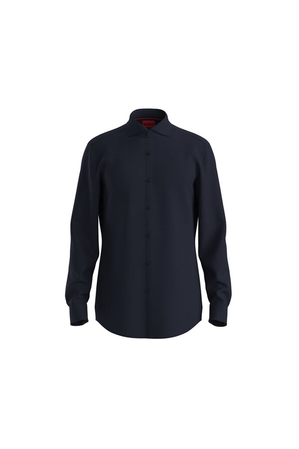 HUGO Camisa básica Azul