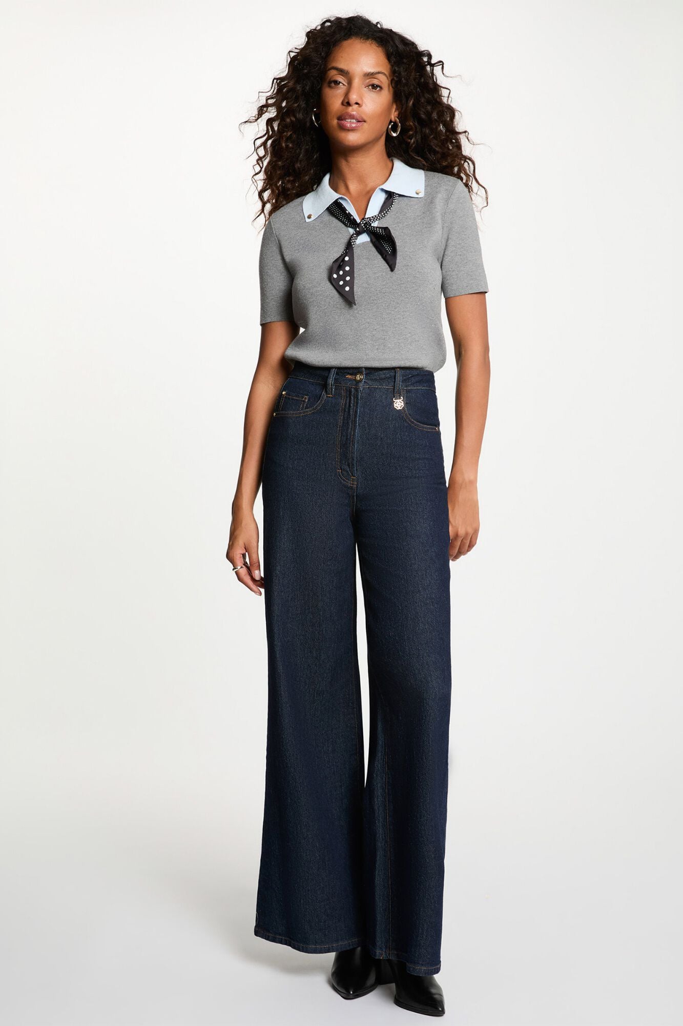Morgan Polo de gola top