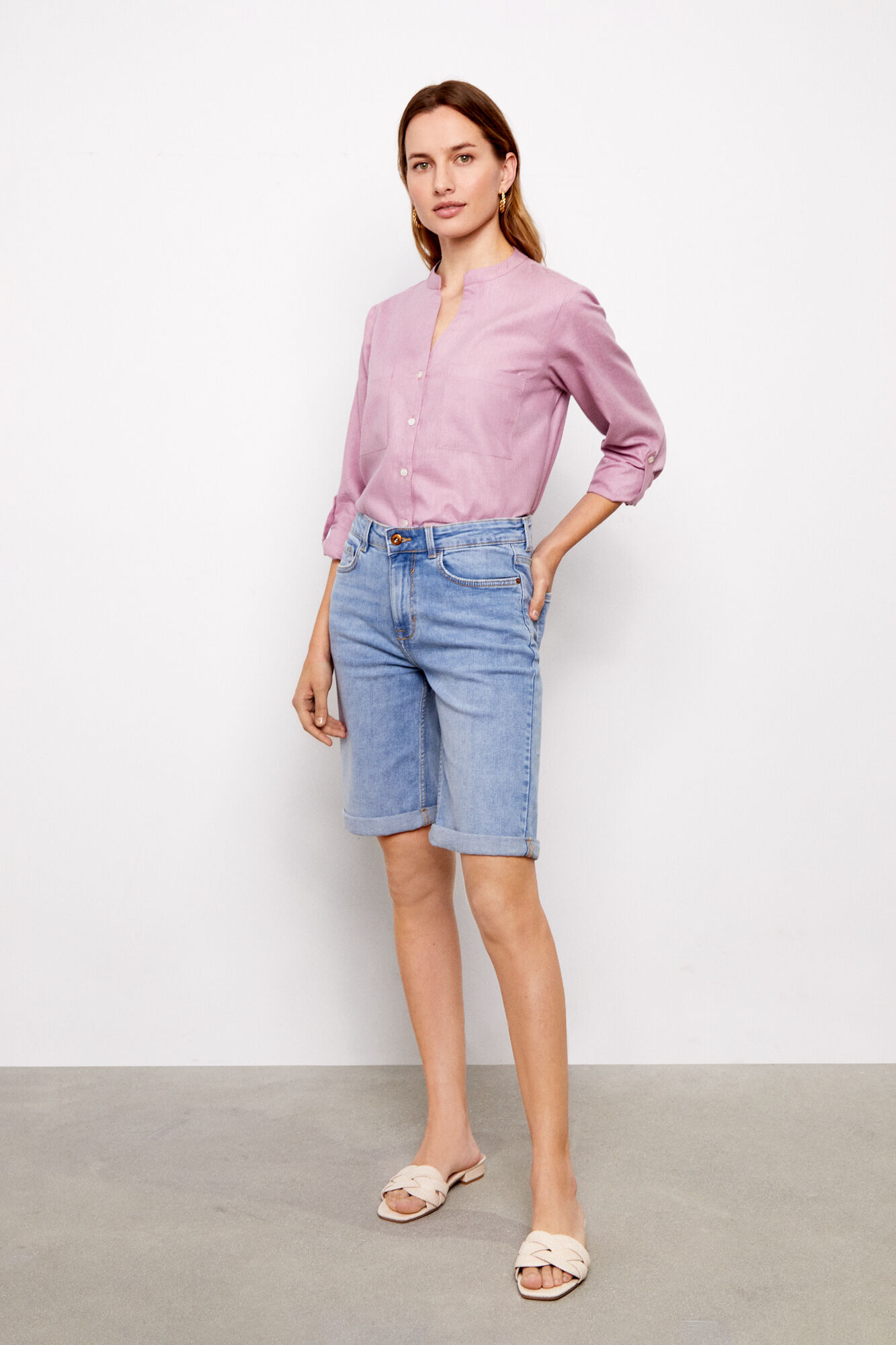 Bermuda Vaquera Pantalones vaqueros de mujer Cortefiel