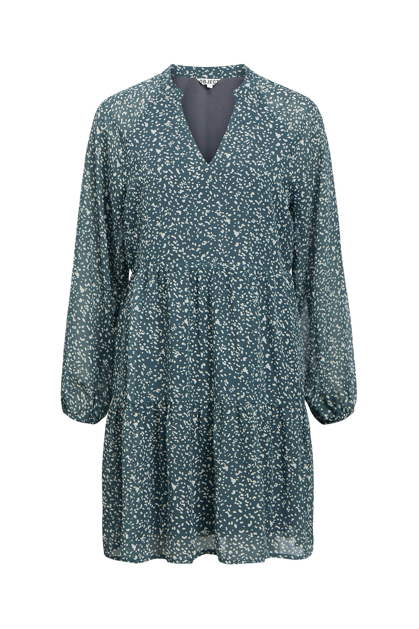 Object Vestido corto gasa estampado