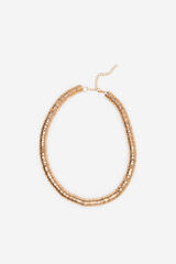 Cortefiel Gold necklace Yellow