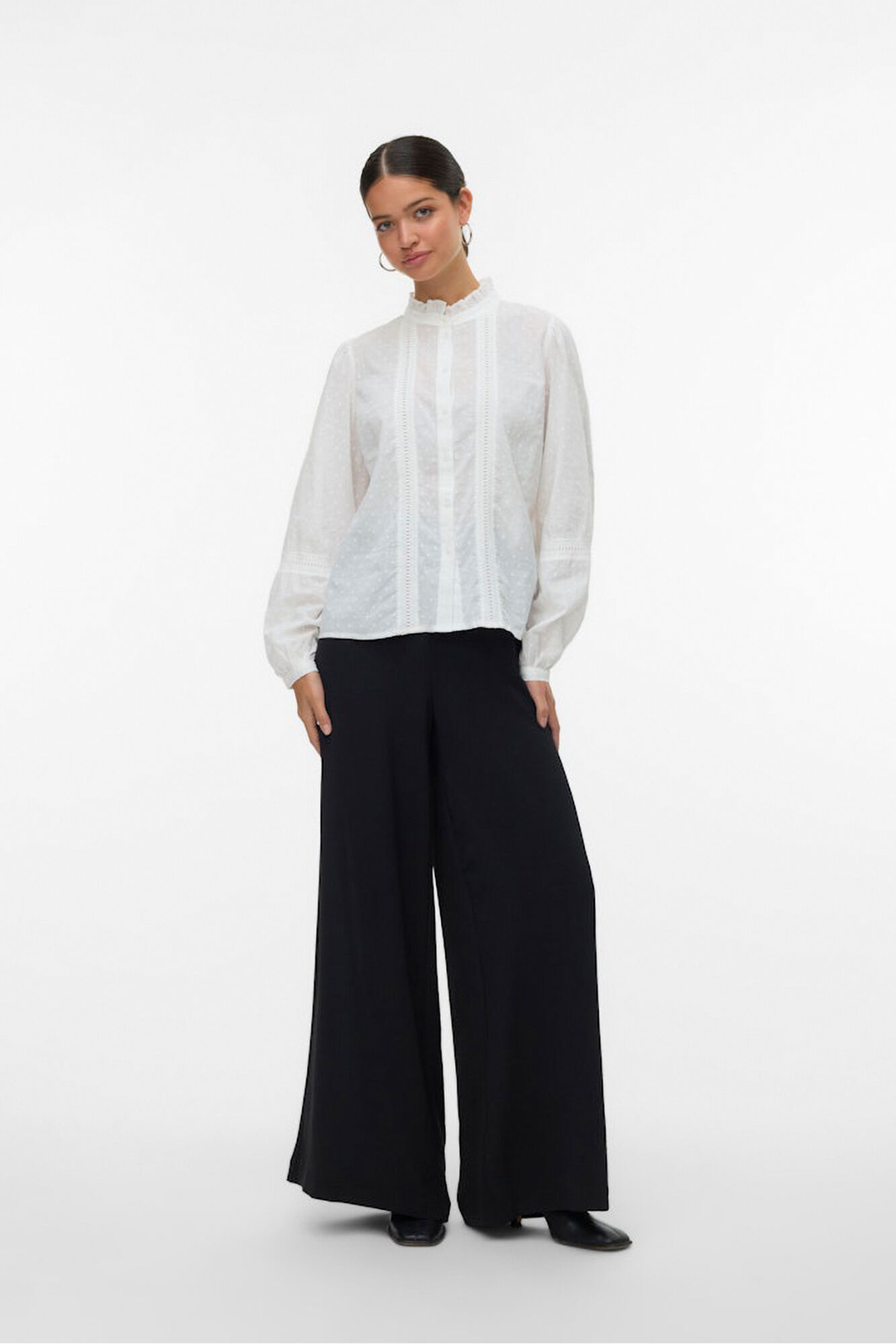 Vero Moda Camisa fluida de manga comprida comprida 