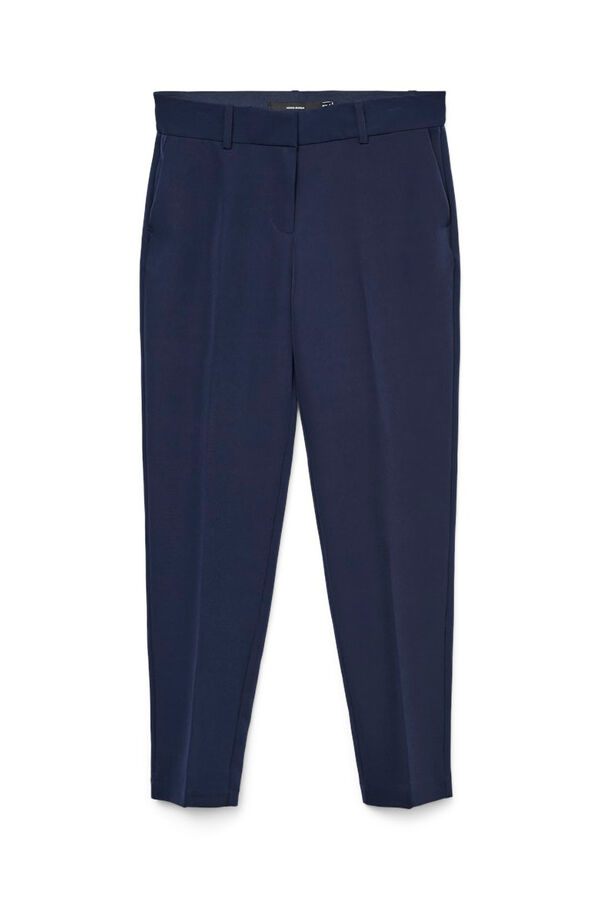 Vero Moda Calças compridas de vestir Azul
