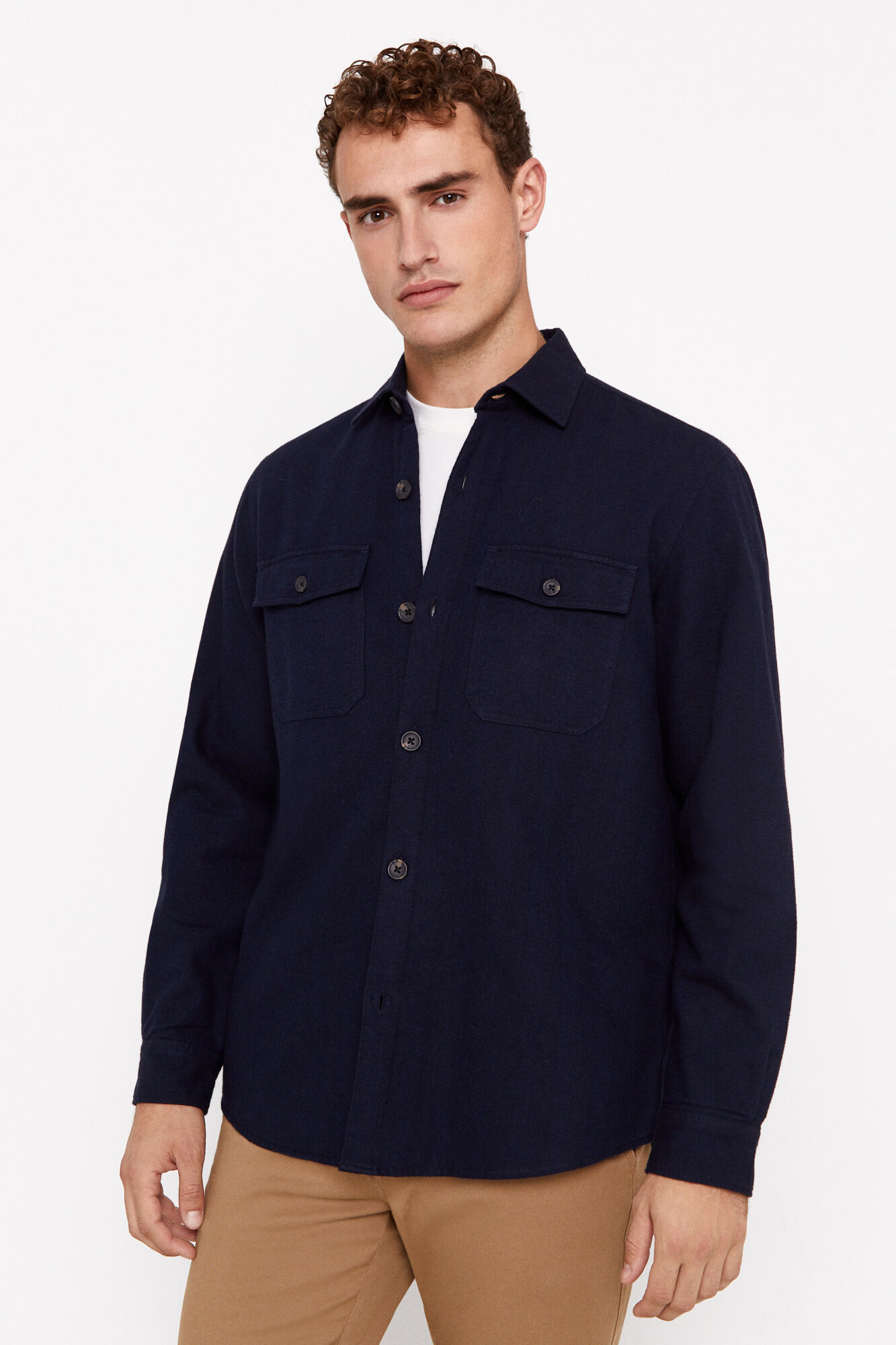 Mens on sale quilted overshirt