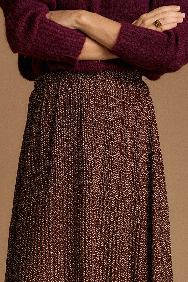 Polín Et Moi Saia plissada Berenice Castanho