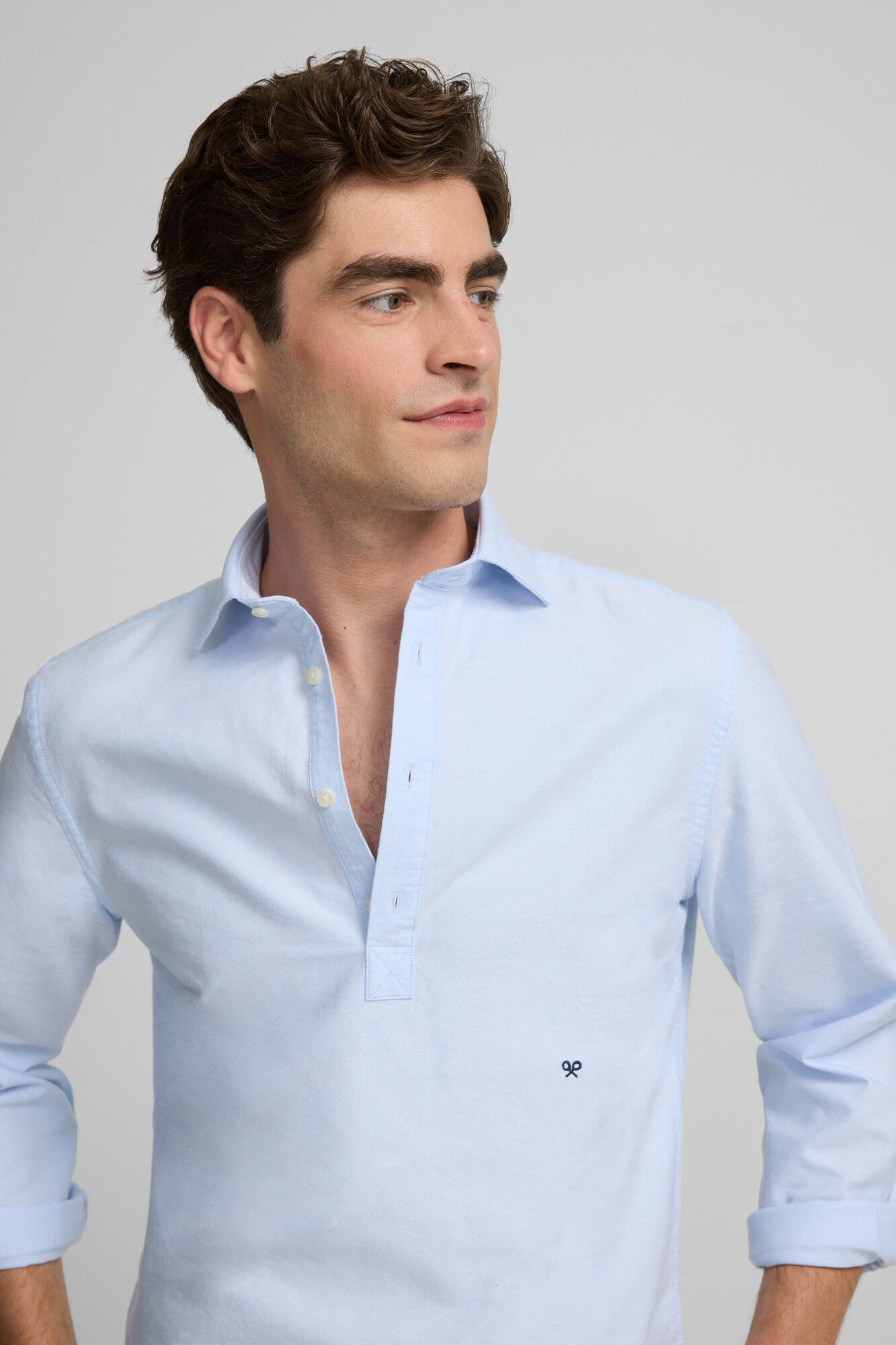 Silbon Camisa esportiva Oxford