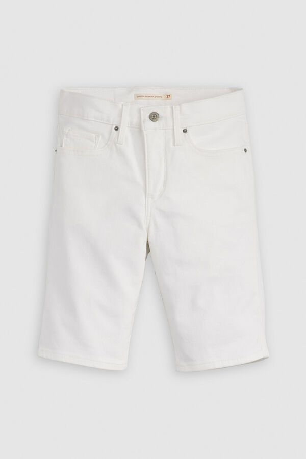 Levi's Bermuda moldadora Branco
