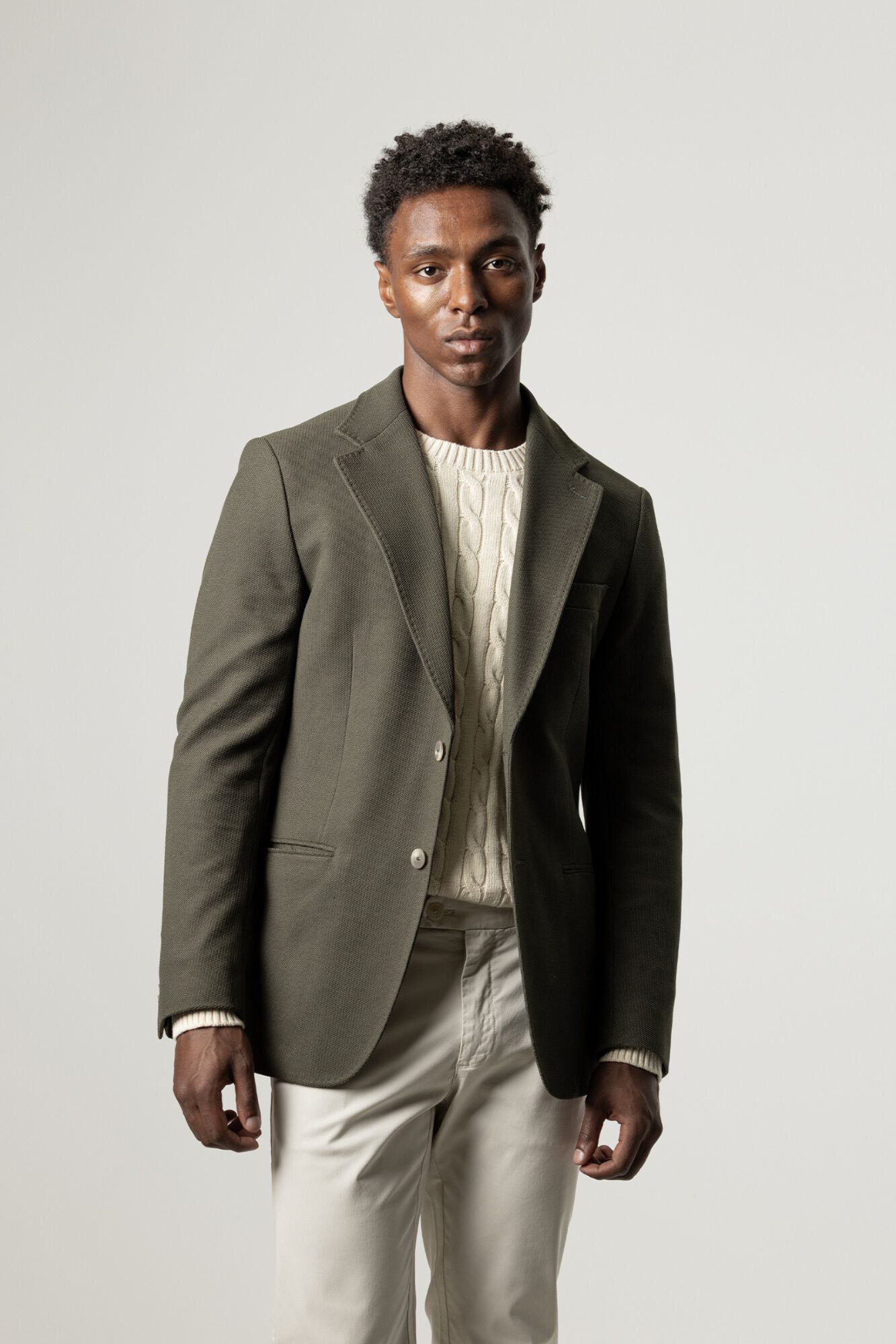 PuroEGO Blazer em piqu&eacute;