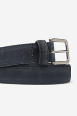 Cortefiel Leather sport belt Navy
