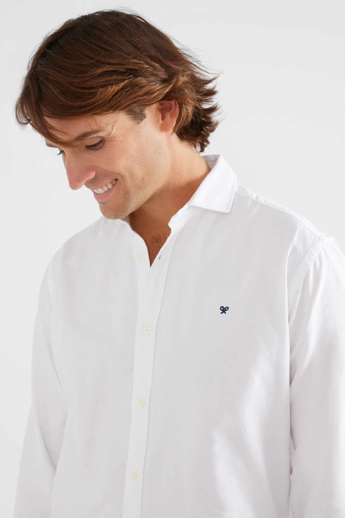 Camisa blanca cortefiel new arrivals