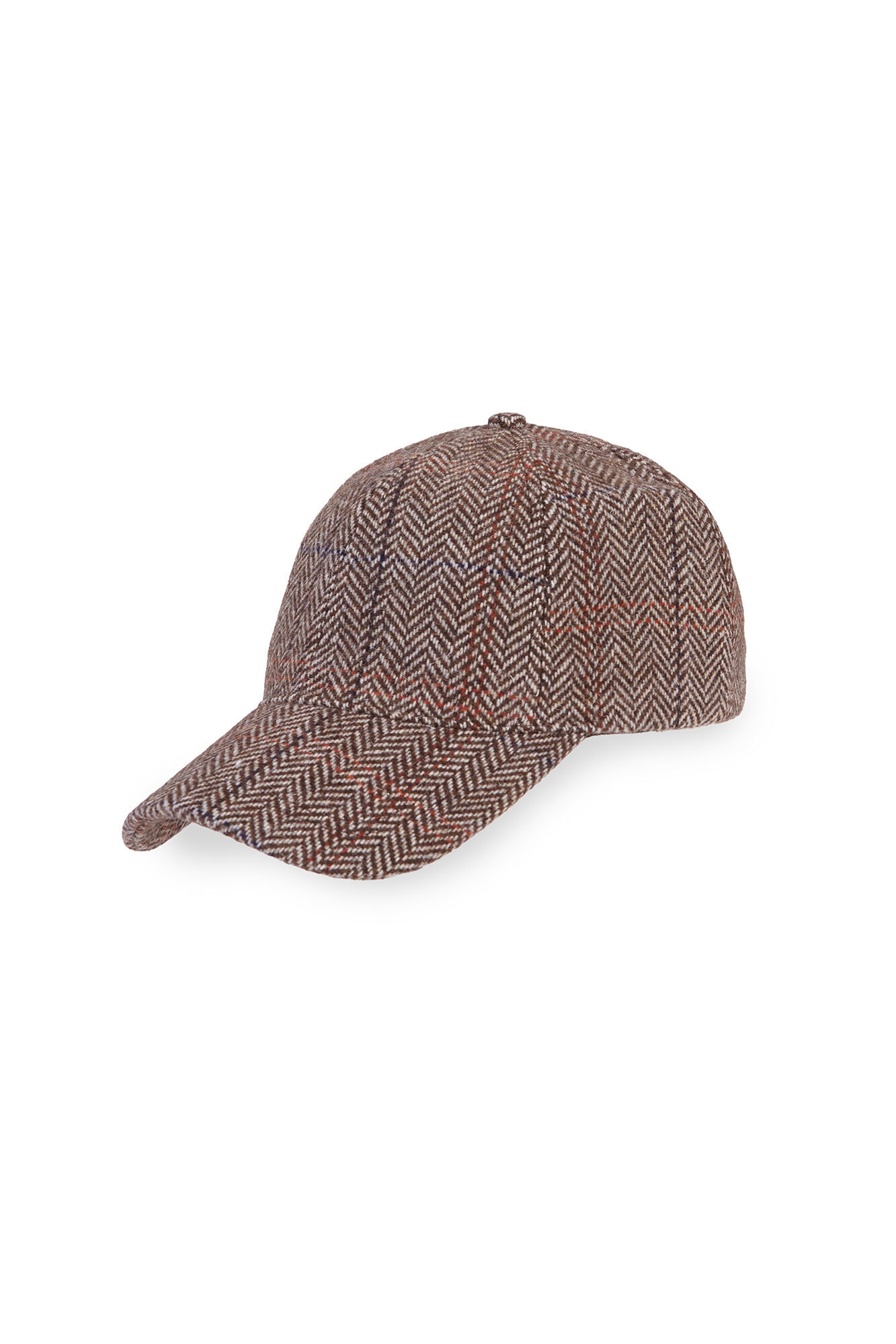 Cortefiel Checked herringbone cap