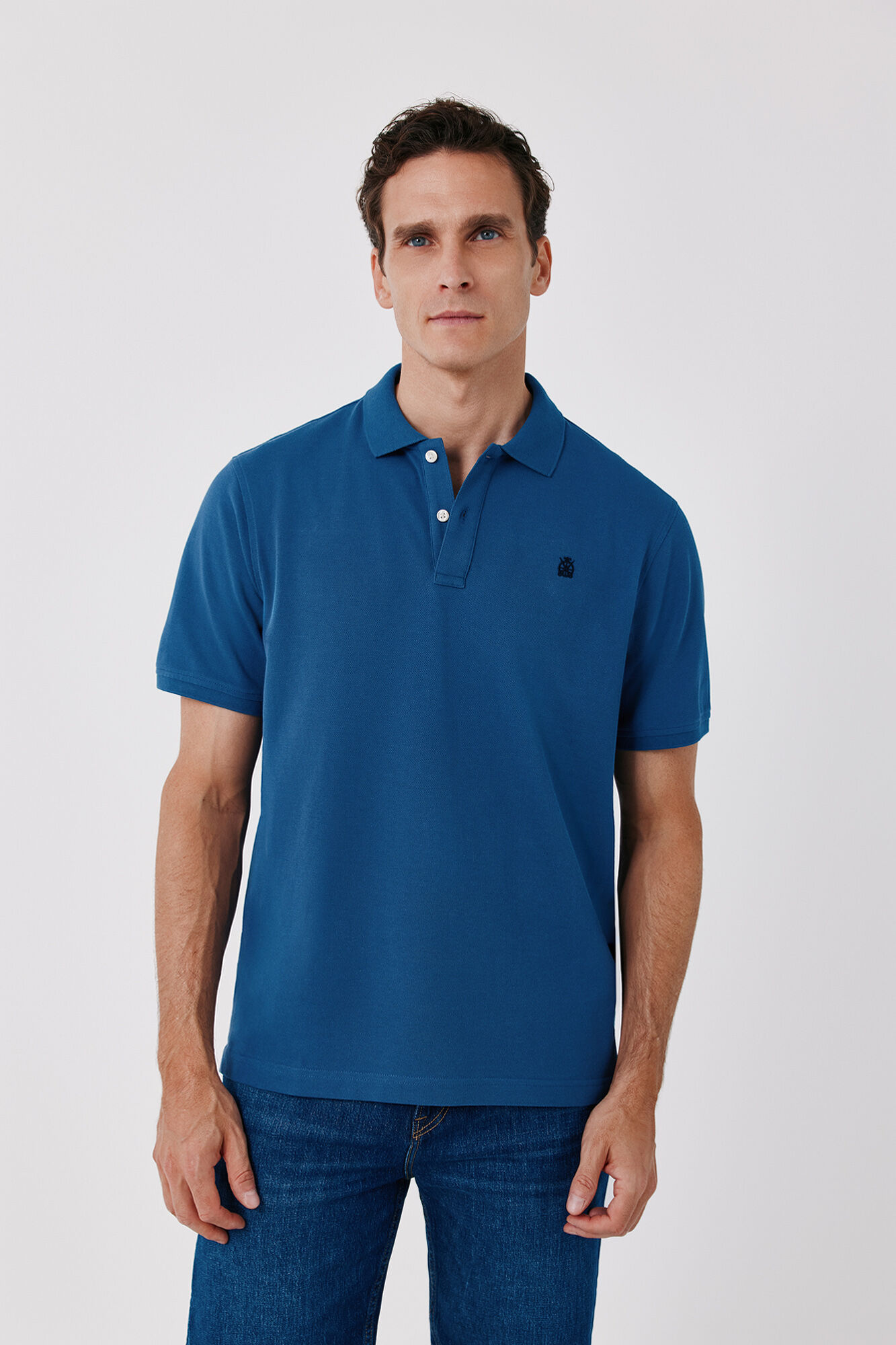 Cortefiel Polo b&aacute;sico piqu&eacute;